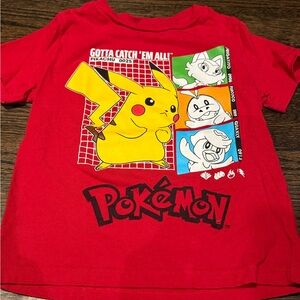 XS/5T Old Navy Red Pokémon Kids T-Shirt